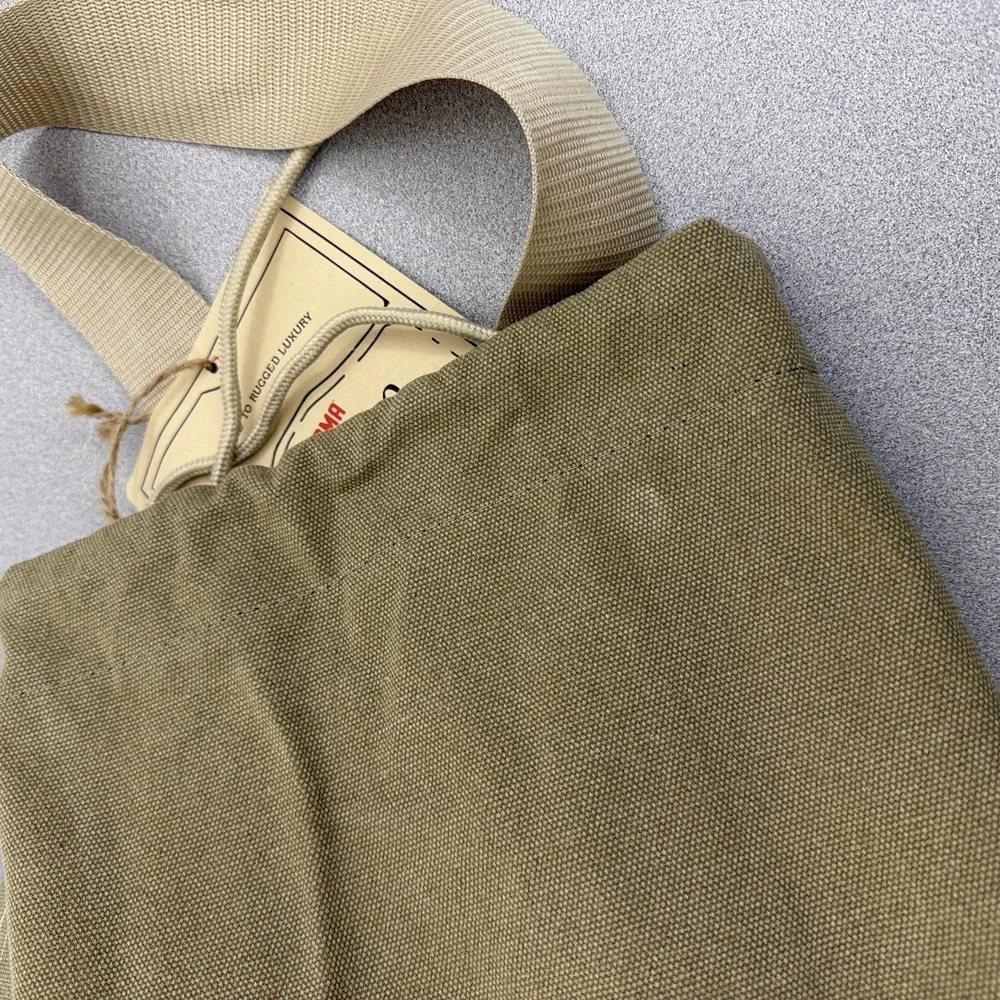 CHAMA Vaquero Chair CARRYING BAG Shoulder Strap Tan Zip Pocket Canvas *